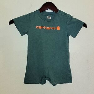 18M Carhartt Short Sleeve Romper